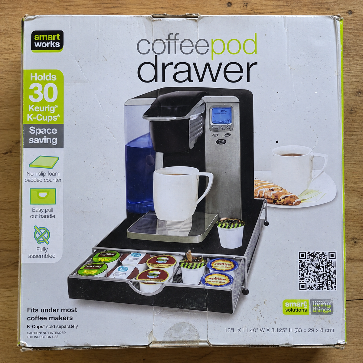 Coffee Pod Storage Drawer – Holds 30 K-Cups