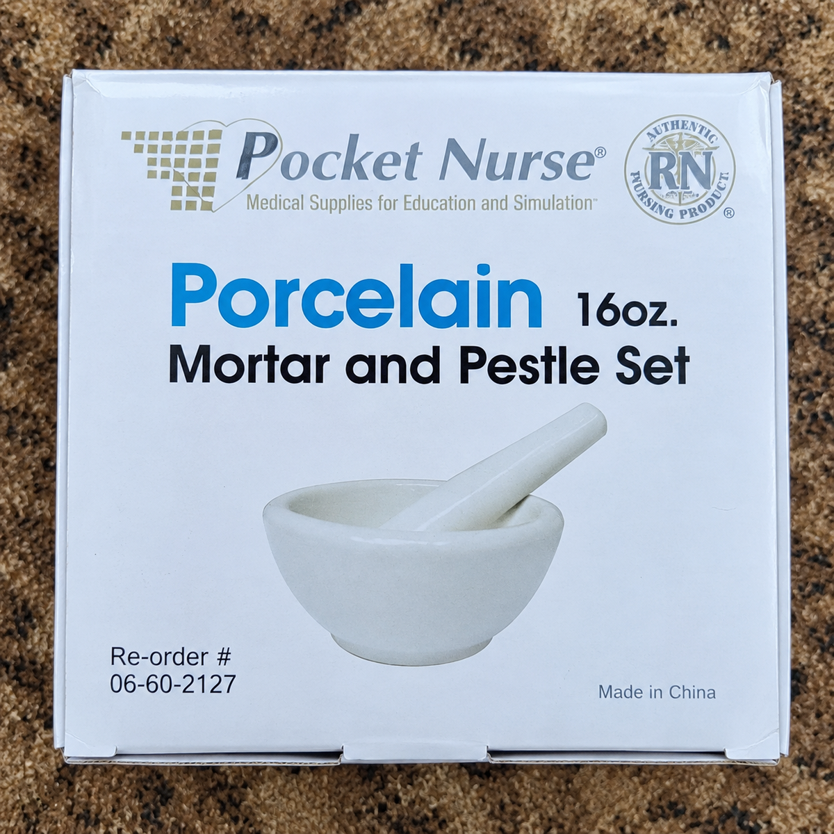 Pocket Nurse Mortar and Pestle Set – New