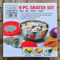 Kitchen Corner 6-Piece Grater & 5-Quart Bowl Set