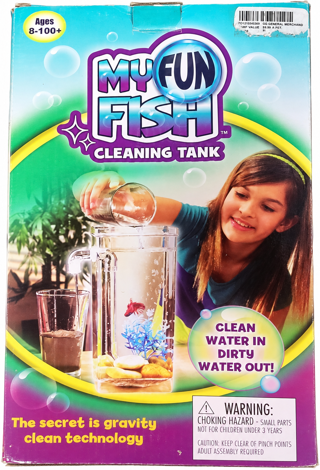 My Fun Fish Cleaning Tank – Gravity-Powered Aquarium