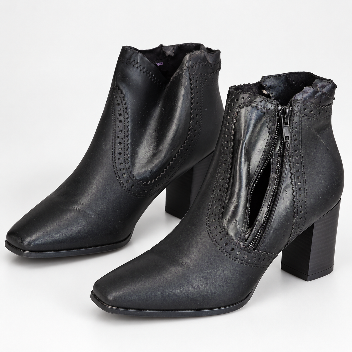 Aerosoles Black Ankle Boots – Women’s Size 8
